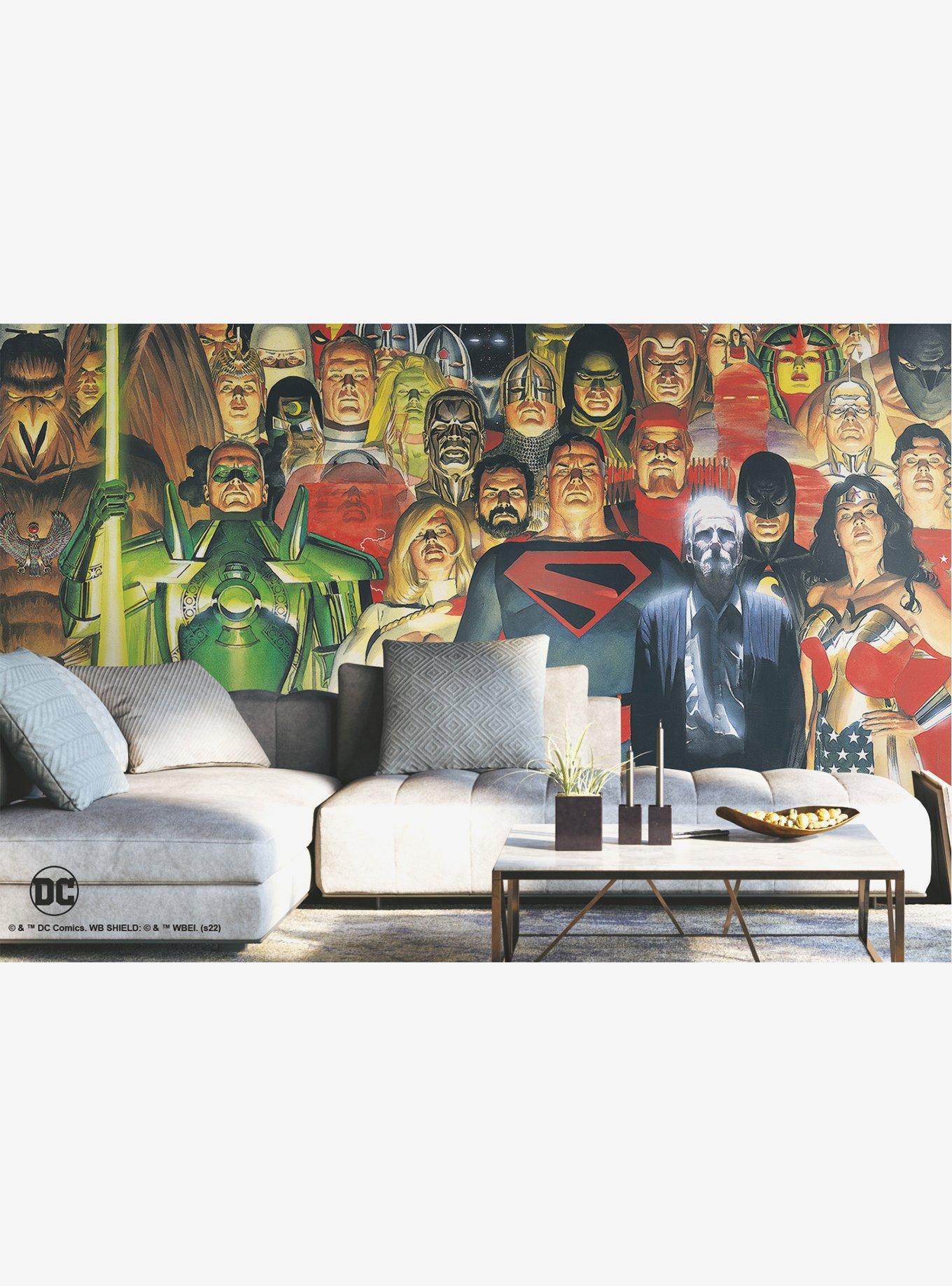 DC Comics Justice League Kingdom Come Peel & Stick Wallpaper Mural, , alternate