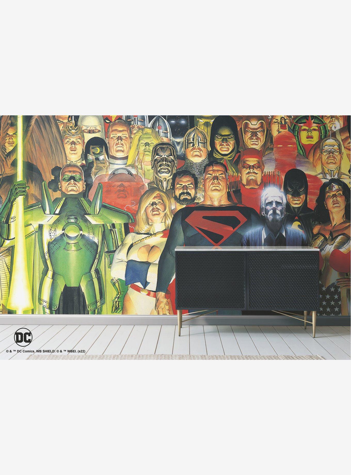 DC Comics Justice League Kingdom Come Peel & Stick Wallpaper Mural, , alternate