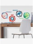 Marvel Avengers Icons Peel And Stick Wall Decals, , alternate