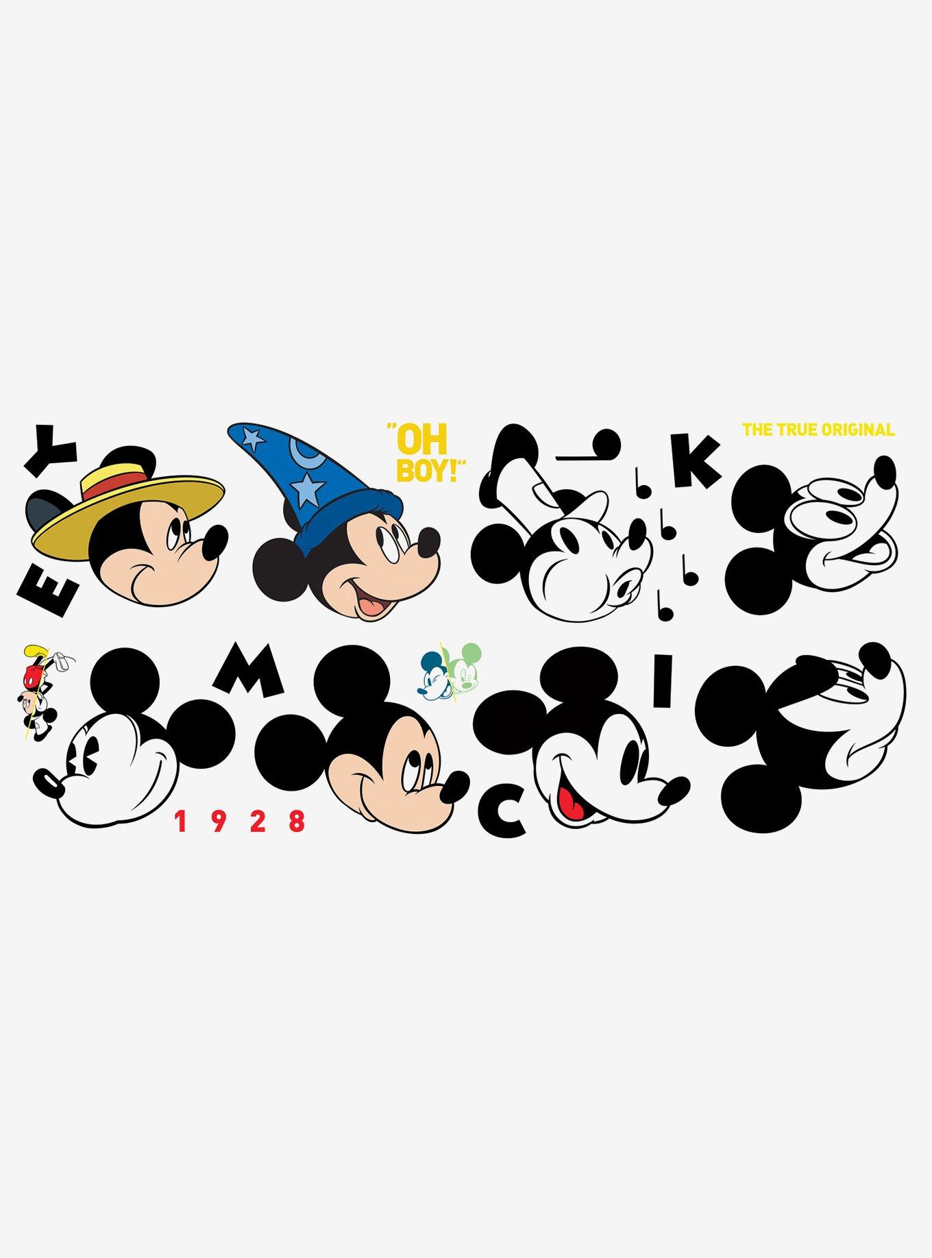 Disney Mickey Mouse Classic 90Th Anniversary Peel And Stick Wall Decals, , hi-res