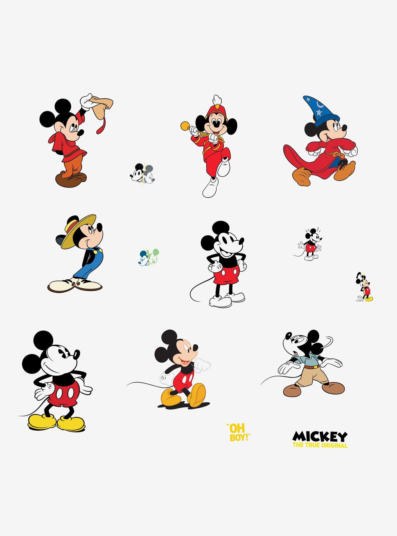 Disney Mickey Mouse The True Original 90Th Anniversary Peel And Stick Wall Decals, , alternate