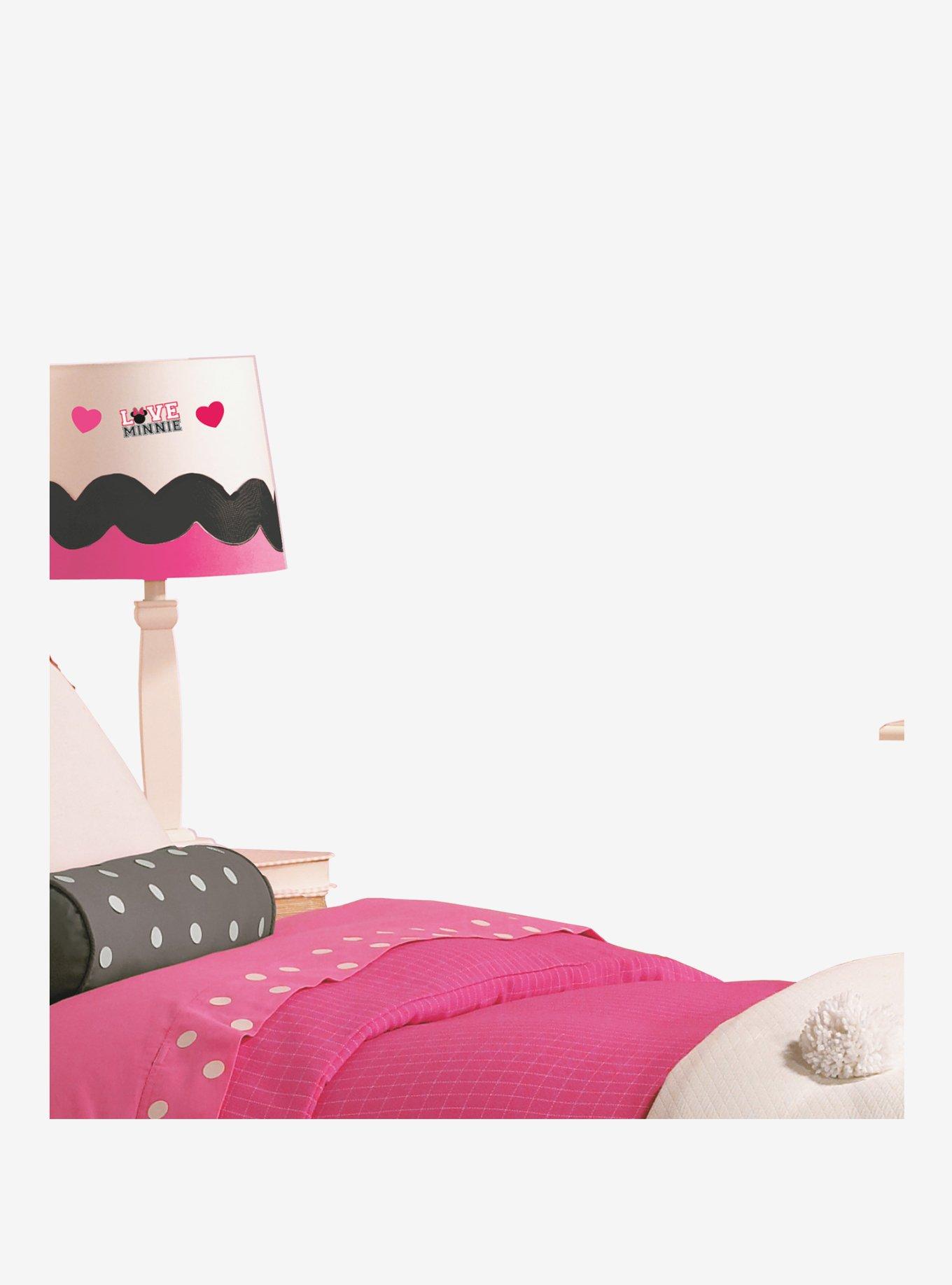 Disney Minnie Mouse Loves Pink Peel & Stick Wall Decals, , hi-res