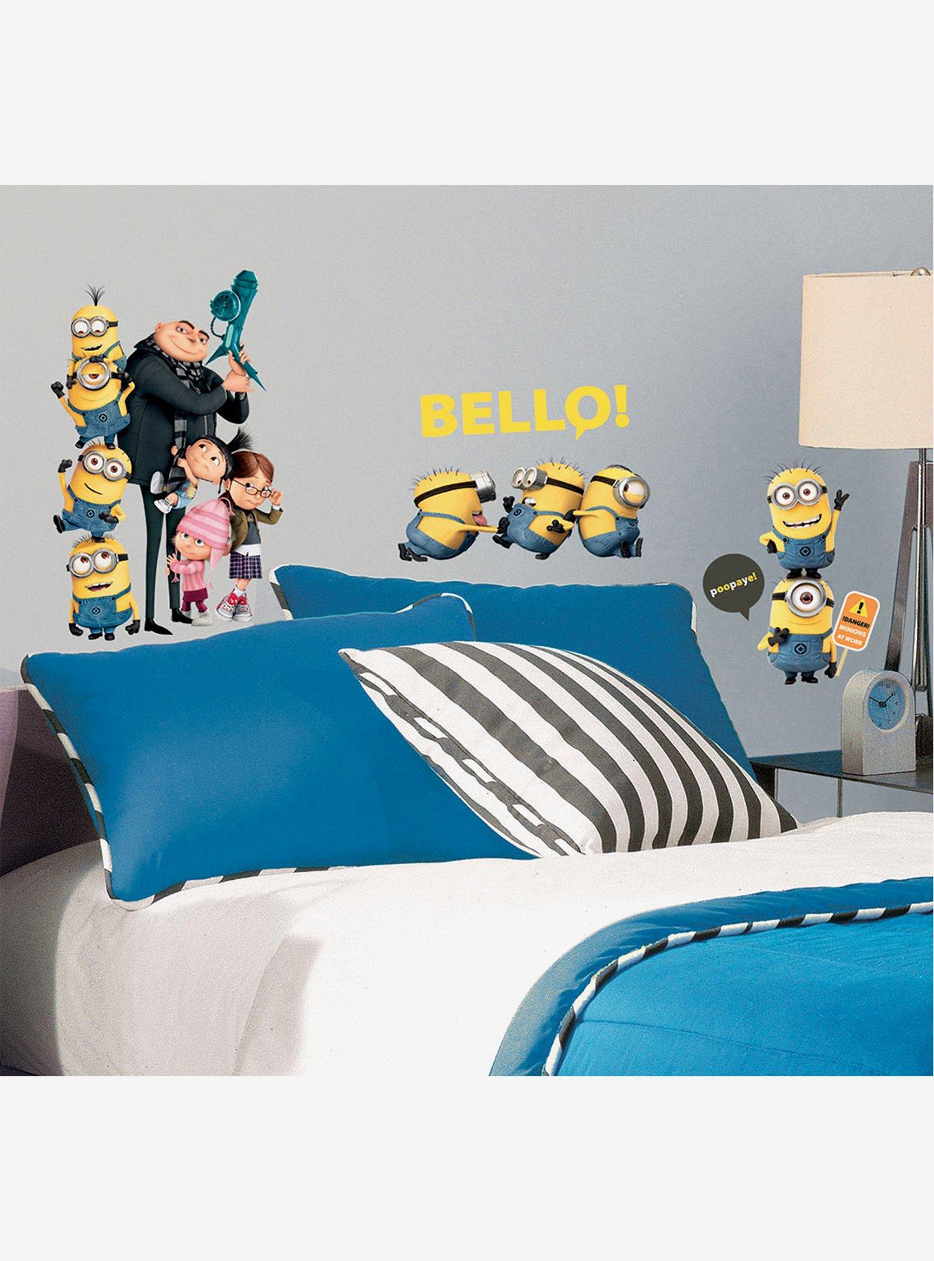 Minions Despicable Me 2 Peel And Stick Wall Decals