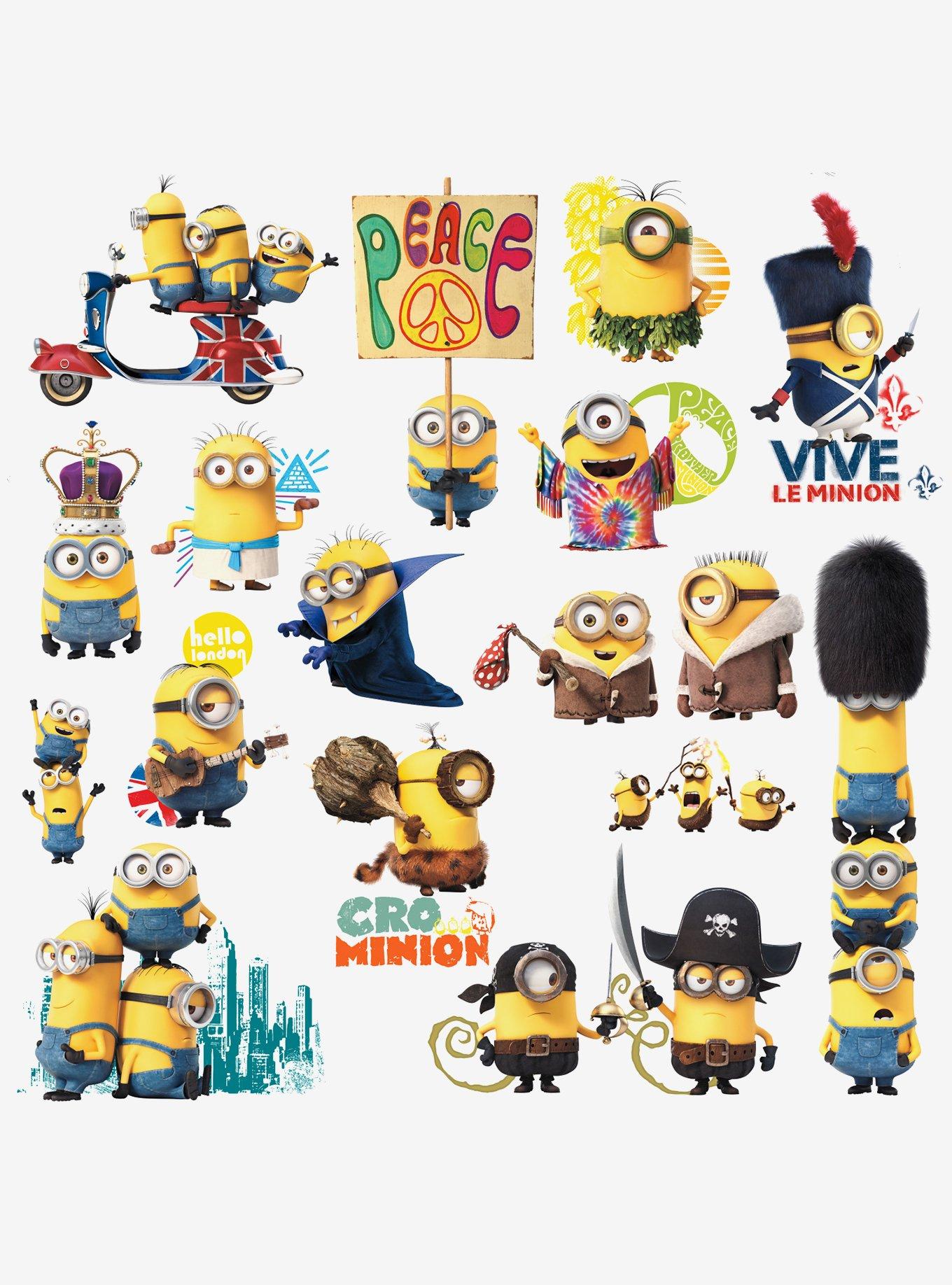 Minions The Movie Peel And Stick Wall Decals, , alternate