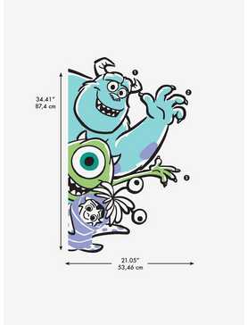 Disney Pixar Monsters Inc. Peel And Stick Giant Wall Decals, , hi-res
