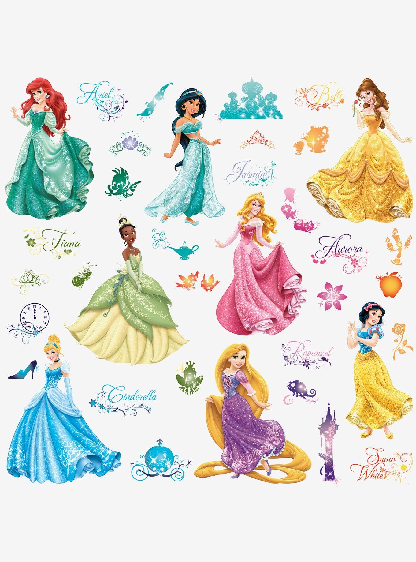 Disney Princess Royal Debut Peel And Stick Wall Decals, , alternate