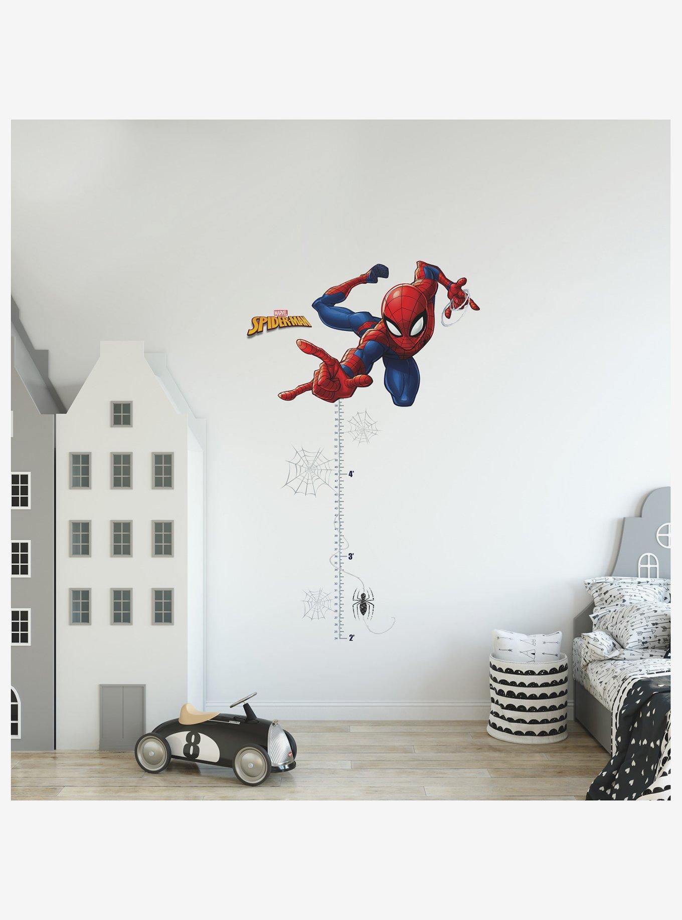 Marvel Spider-Man Growth Chart Giant Peel & Stick Wall Decals, , alternate