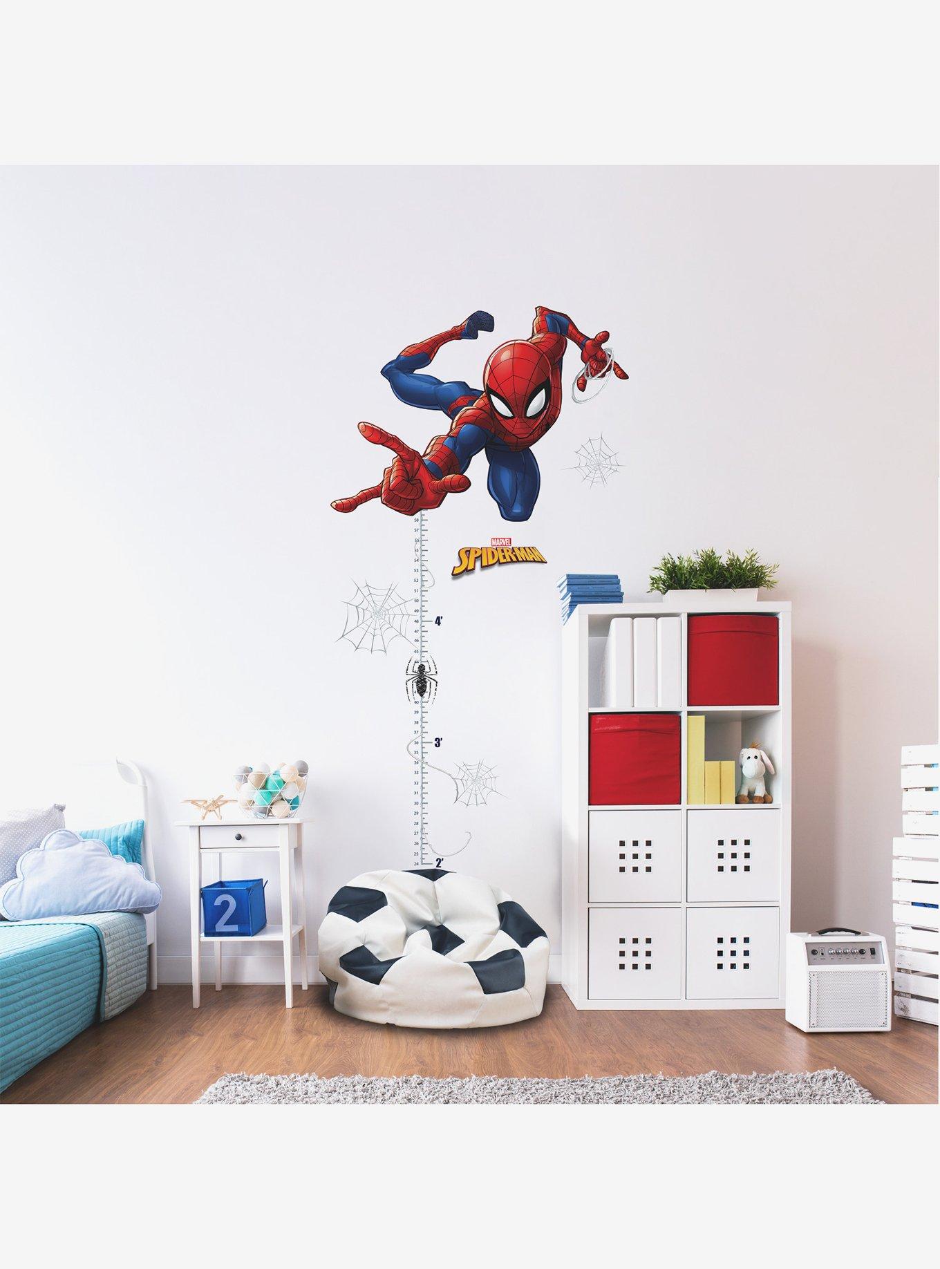 Marvel Spider-Man Growth Chart Giant Peel & Stick Wall Decals, , alternate