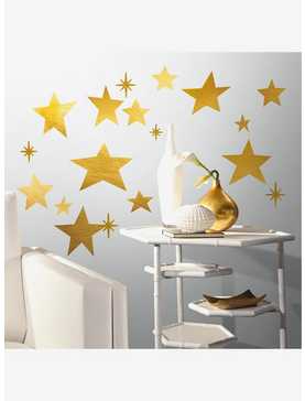 Star Peel And Stick Wall Decals With Foil, , hi-res