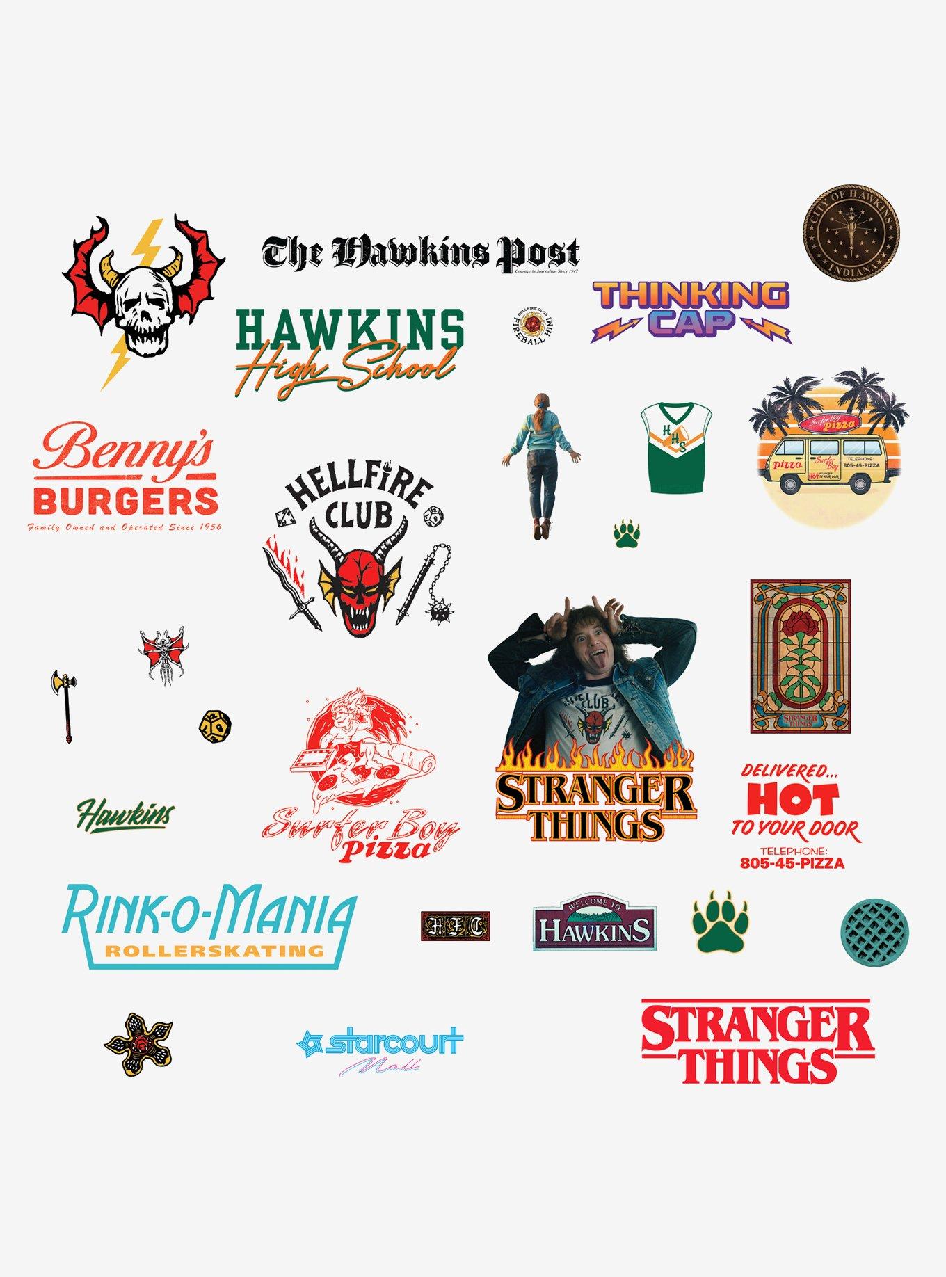 Stranger Things Season 4 Icons Peel & Stick Wall Decals, , hi-res