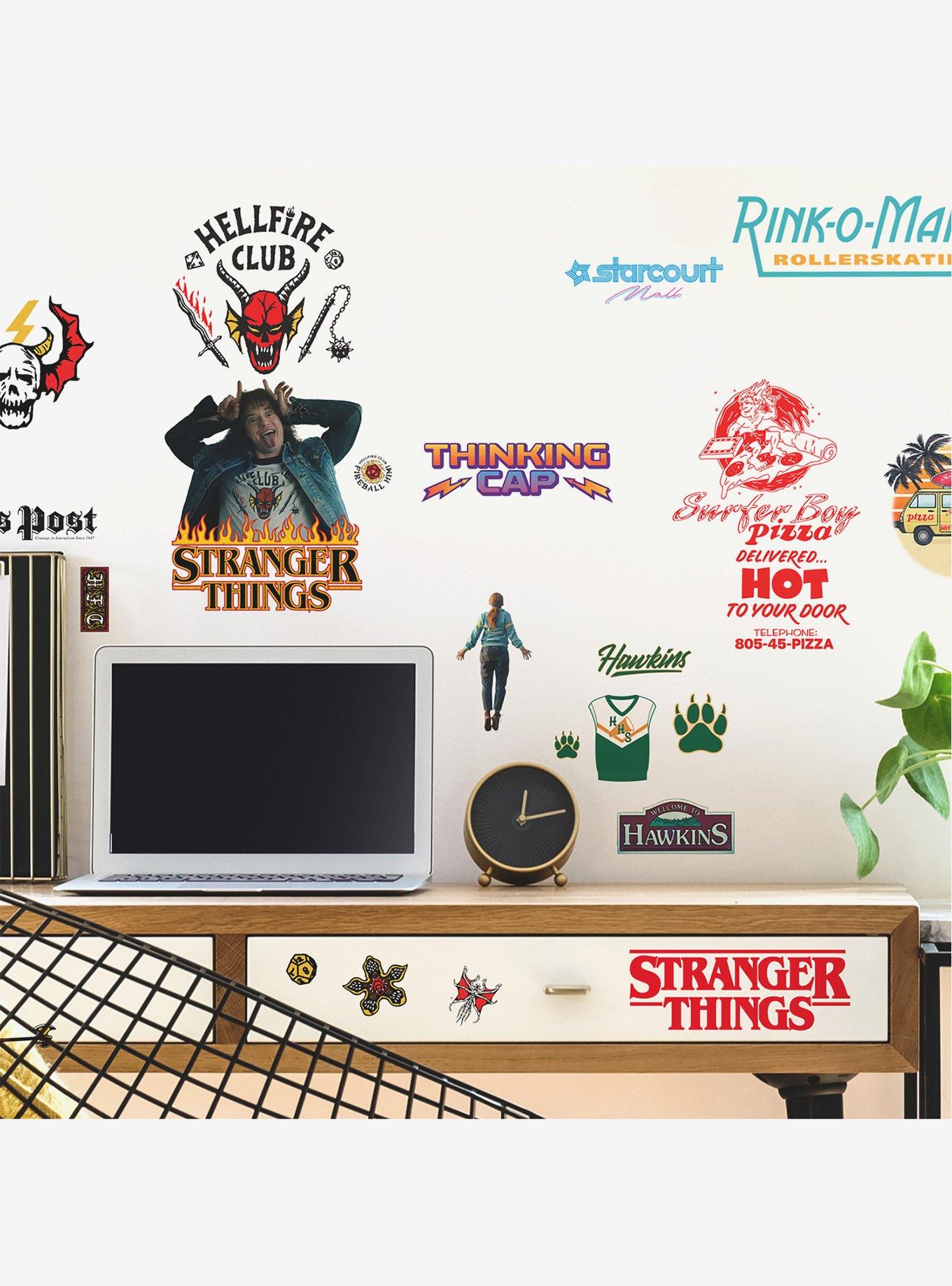 Stranger Things Season 4 Icons Peel & Stick Wall Decals
