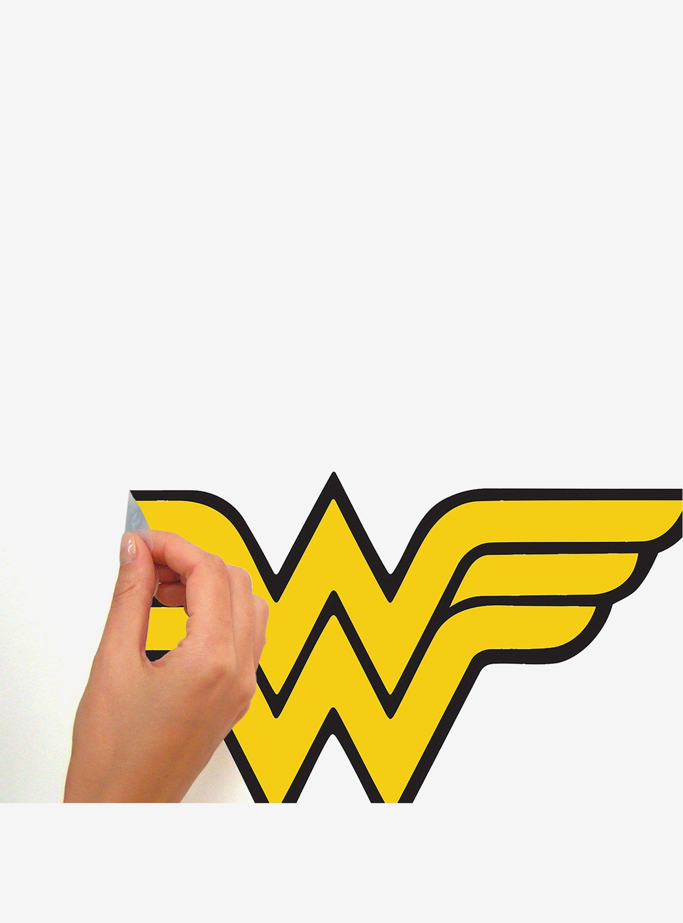 DC Comics Superhero Logos Peel And Stick Wall Decals, , alternate