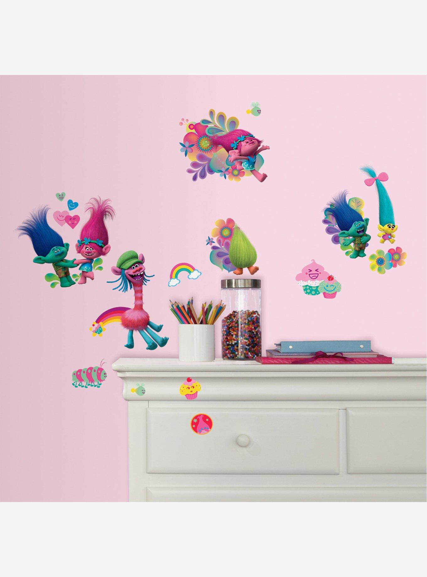 Trolls Peel And Stick Wall Decals, , alternate