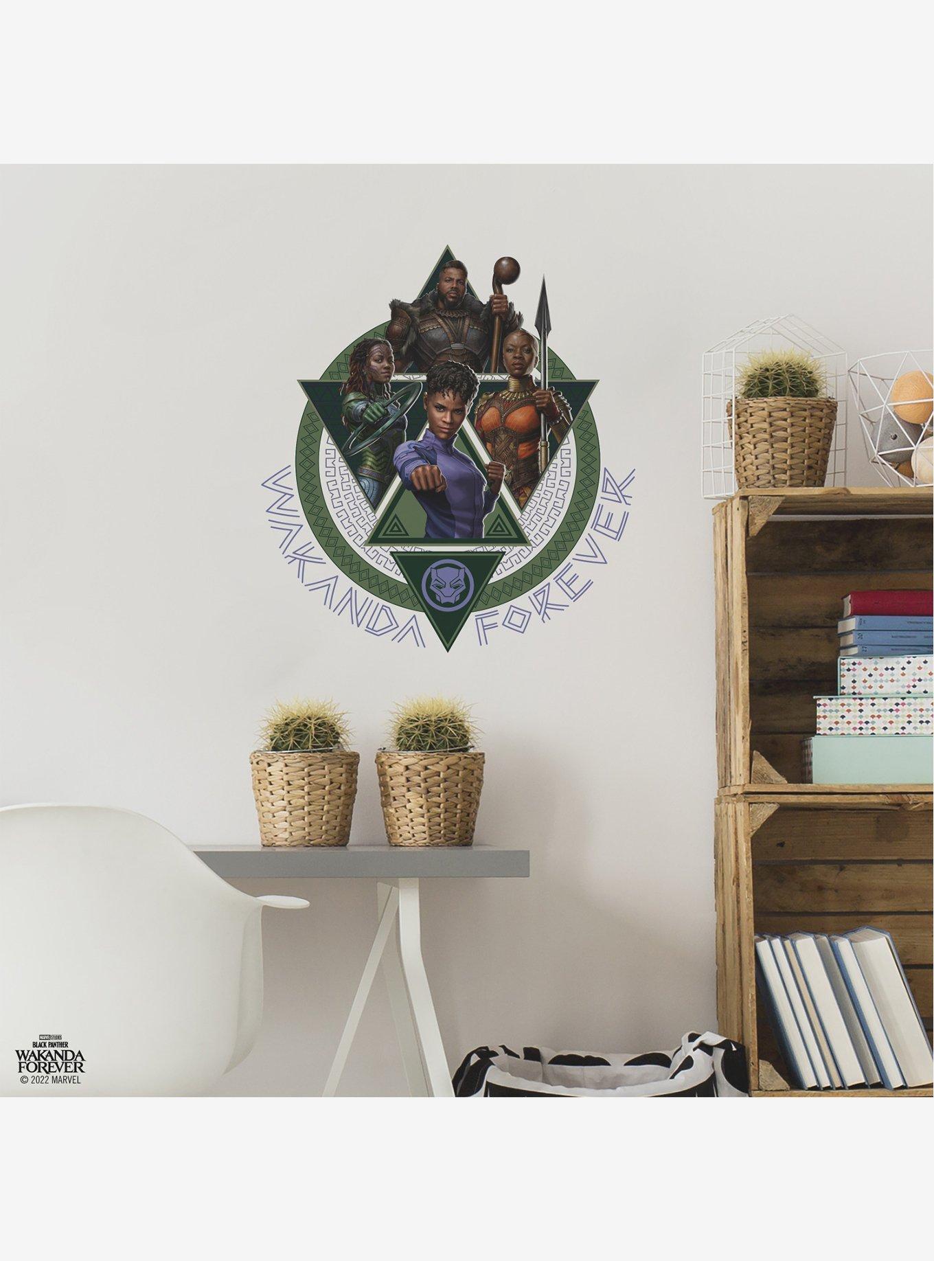 Marvel Black Panther: Wakanda Forever Giant Peel & Stick Wall Decals, , alternate