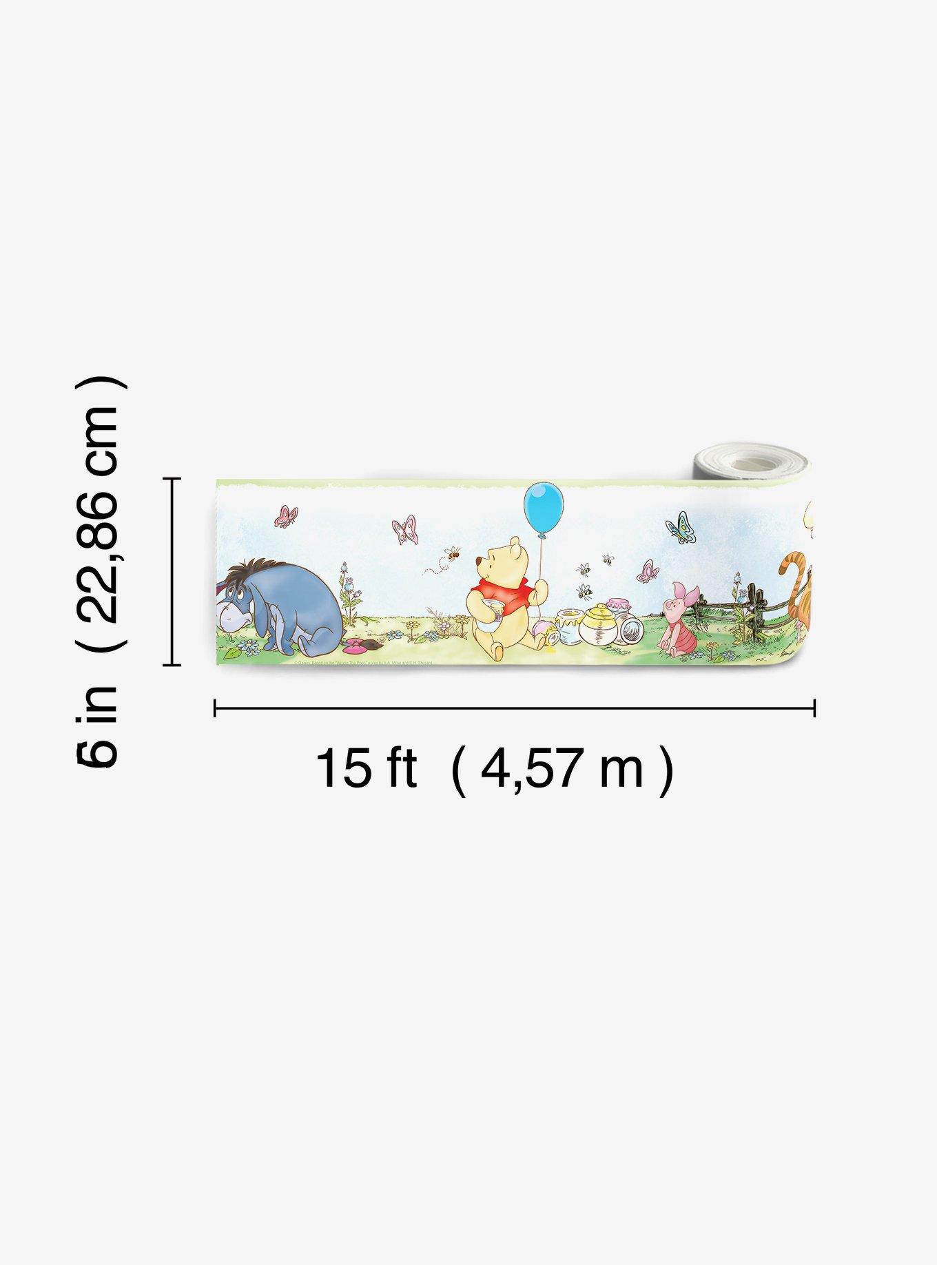 Disney Winnie The Pooh Toddler Peel & Stick Wallpaper Border, , alternate