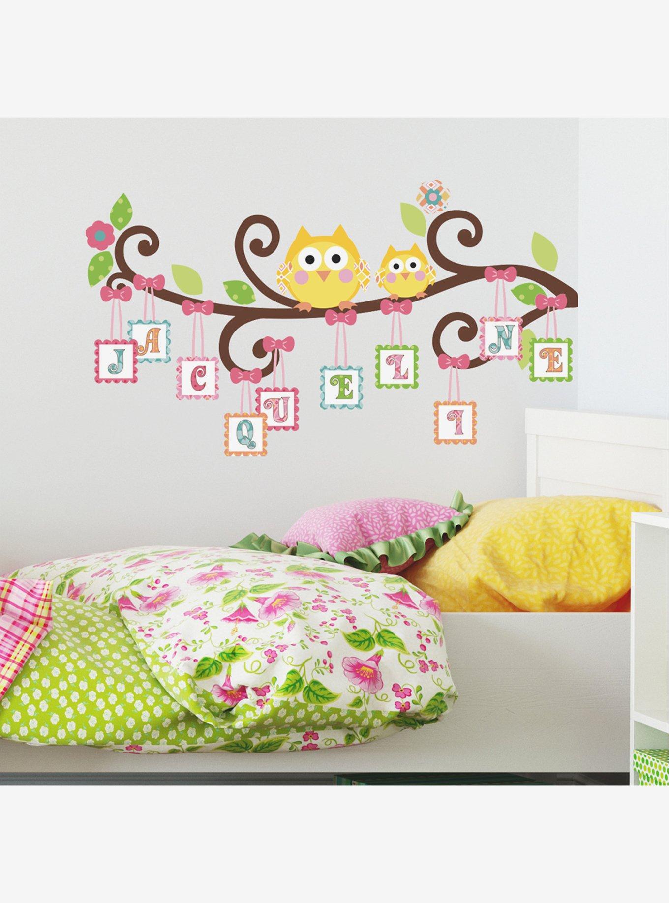 Happi Scroll Tree Letter Branch Peel & Stick Giant Wall Decal, , alternate
