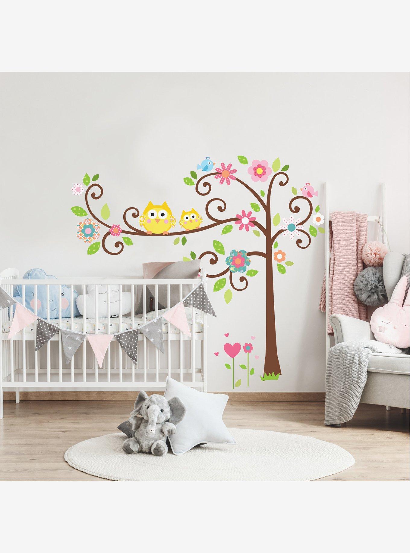 Happi Scroll Tree Peel & Stick Megapack