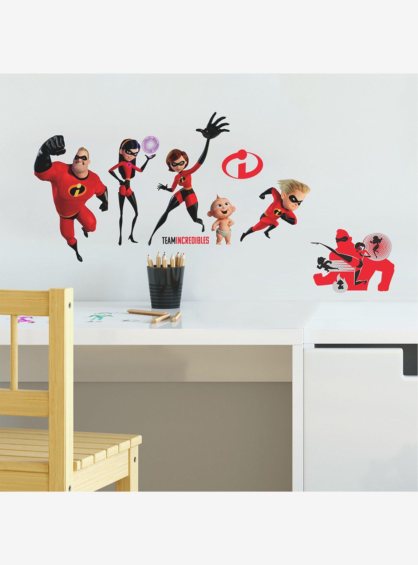 Disney Pixar The Incredibles 2 Peel And Stick Wall Decals, , alternate
