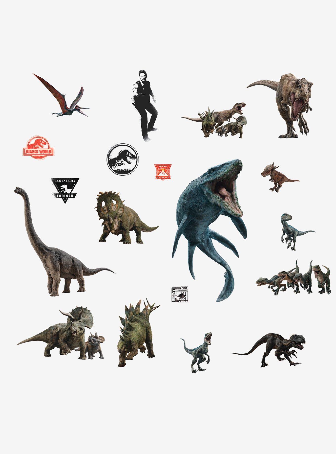 Jurassic World Fallen Kingdom Peel And Stick Wall Decals, , alternate