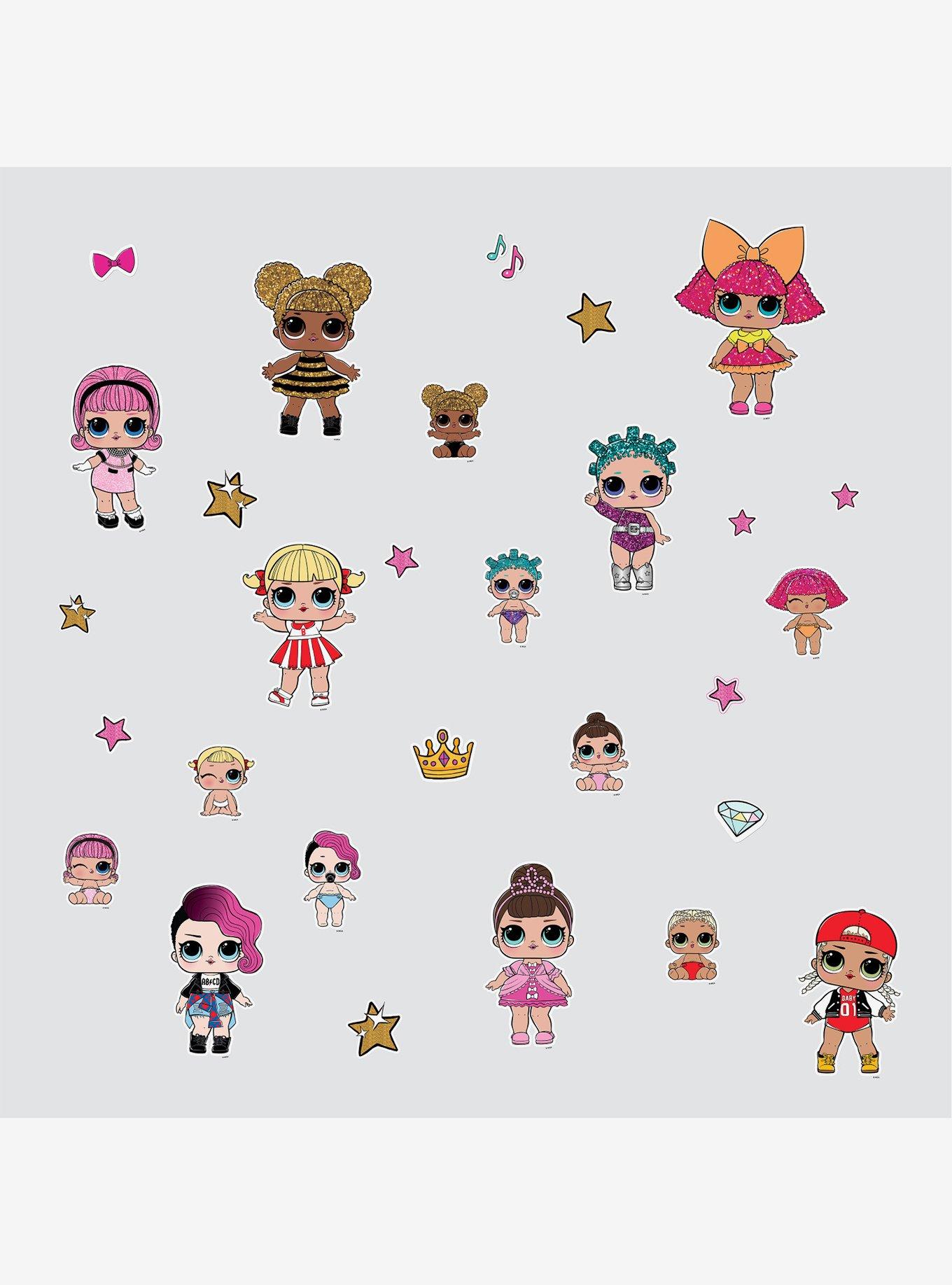 L.O.L. Surprise! Peel And Stick Wall Decals, , alternate