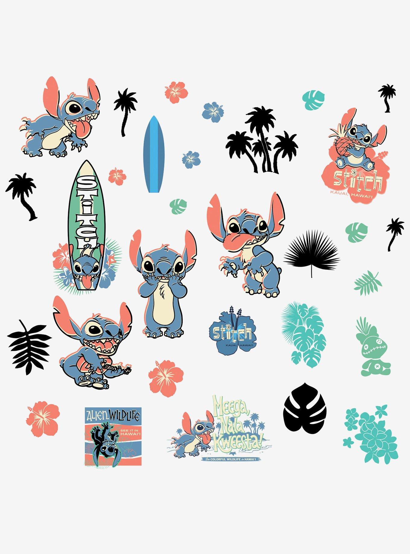 Disney Lilo & Stitch Surf's Up Peel & Stick Wall Decals, , alternate