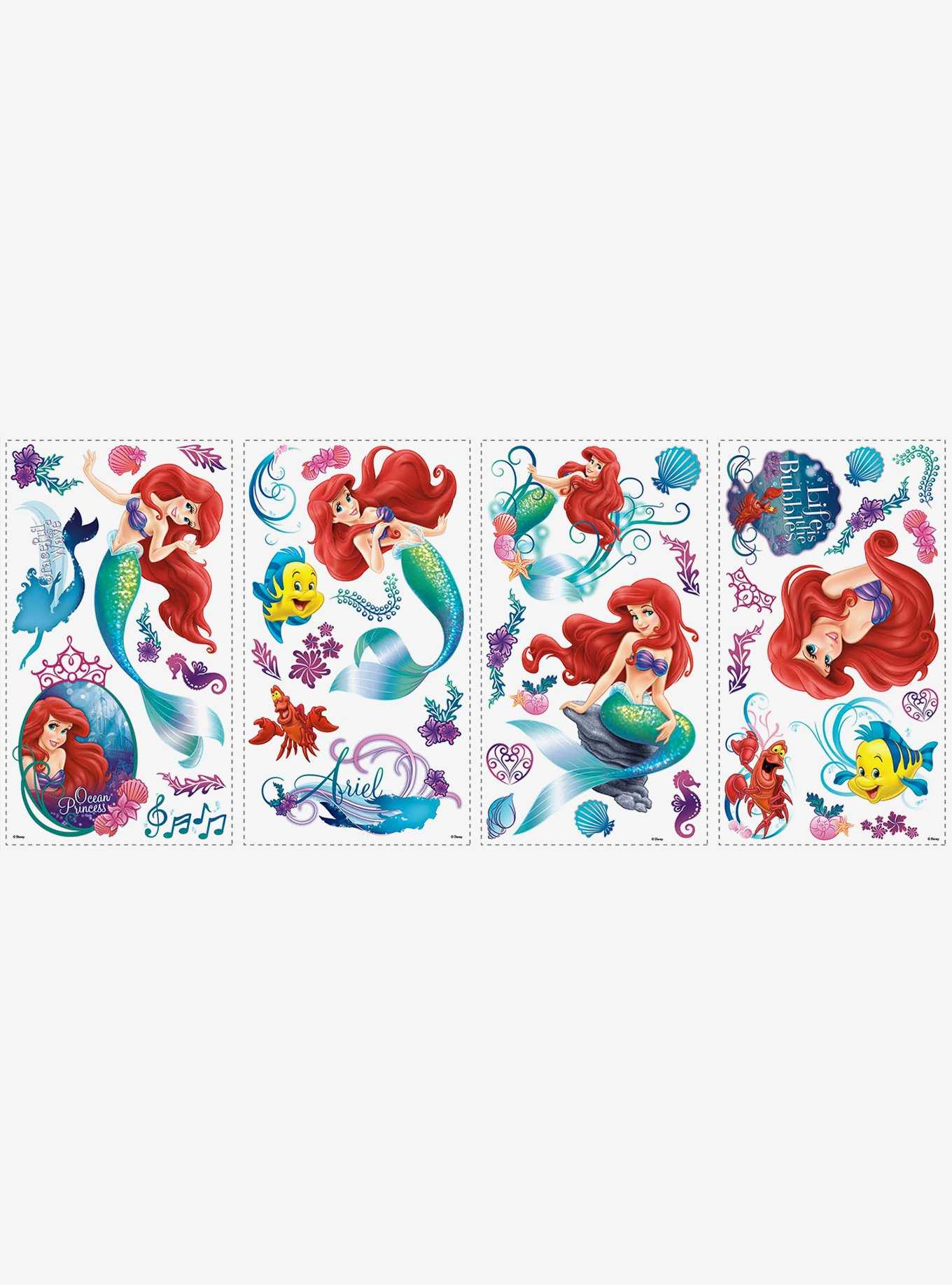 Disney The Little Mermaid Peel And Stick Wall Decals, , hi-res