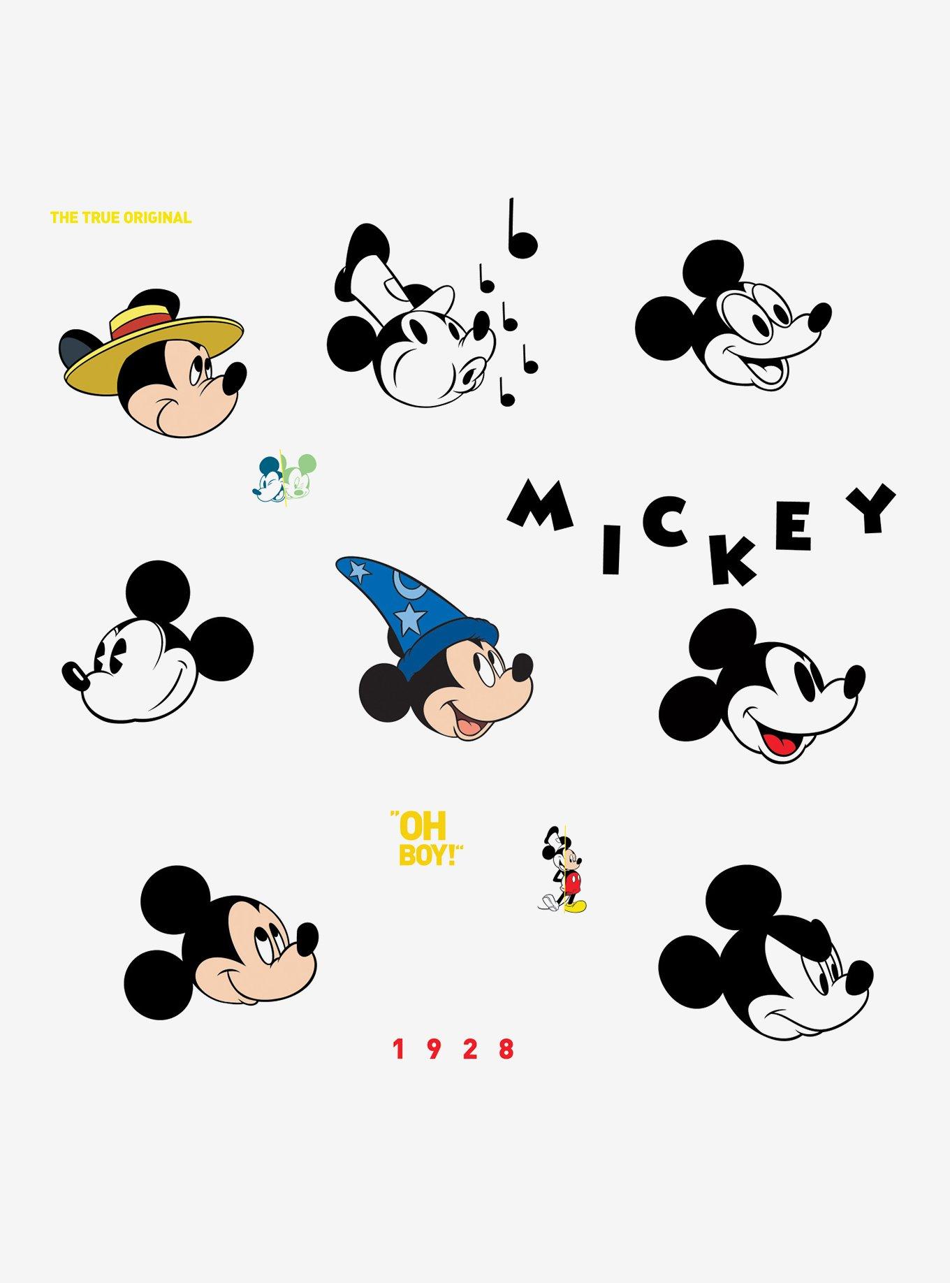 Disney Mickey Mouse Classic 90Th Anniversary Peel And Stick Wall Decals, , alternate