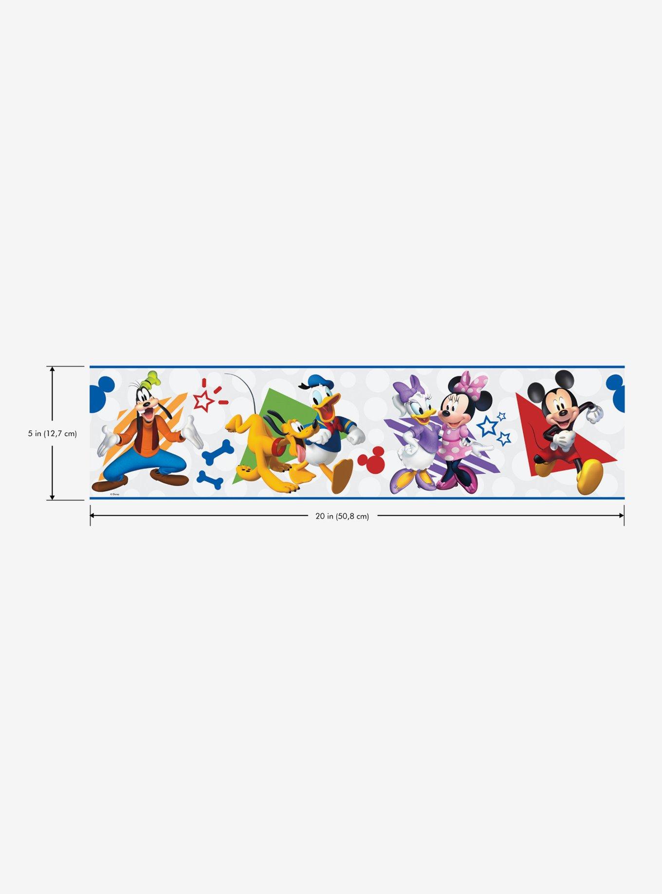 Disney Mickey Mouse & Friends Peel & Stick Wallpaper Border, , alternate