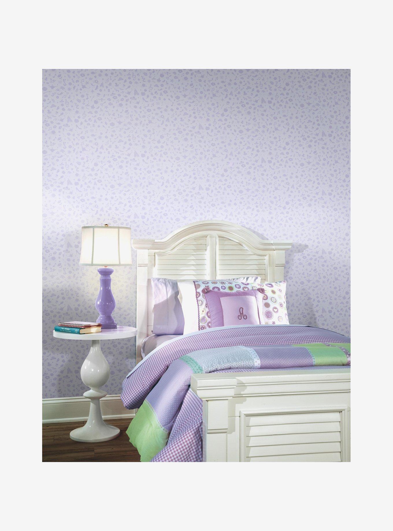 Disney Princess Icons Peel & Stick Wallpaper, , alternate