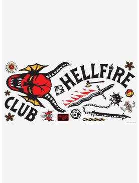 Plus Size Stranger Things Hellfire Club Giant Peel & Stick Wall Decals, , hi-res