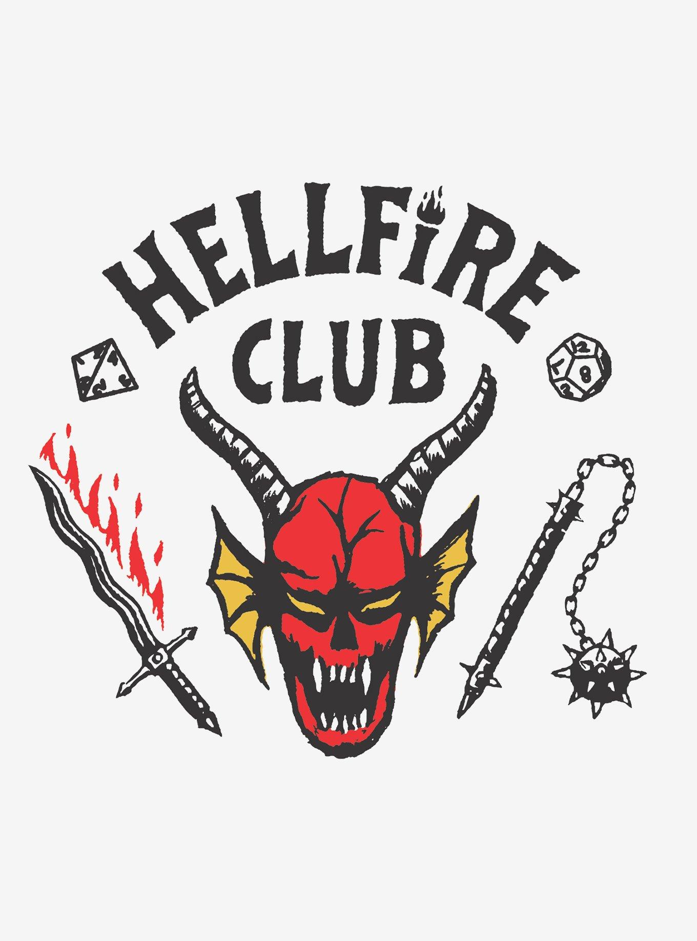 Stranger Things Hellfire Club Giant Peel & Stick Wall Decals, , alternate