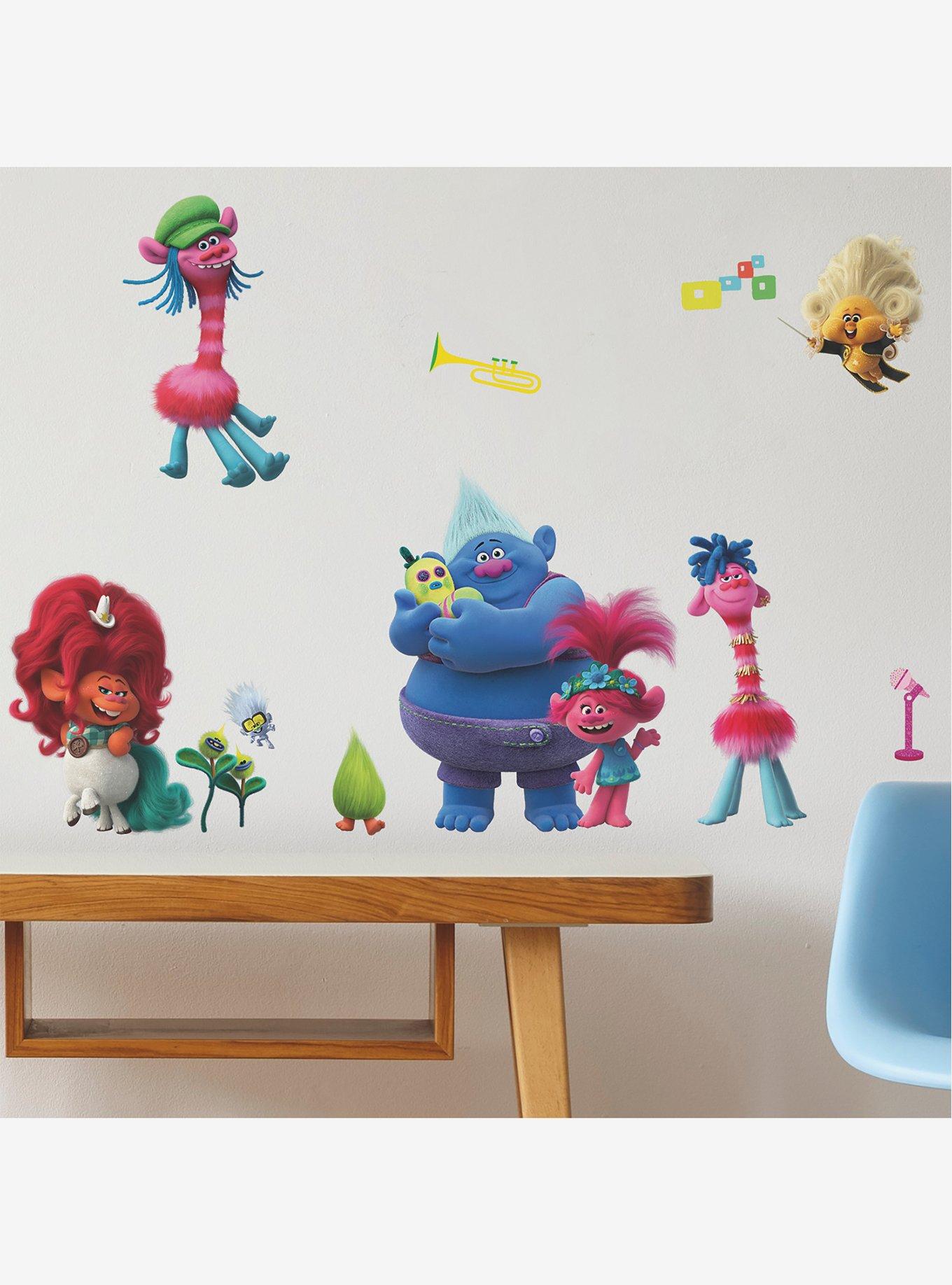 Trolls World Tour Peel And Stick Wall Decals, , alternate