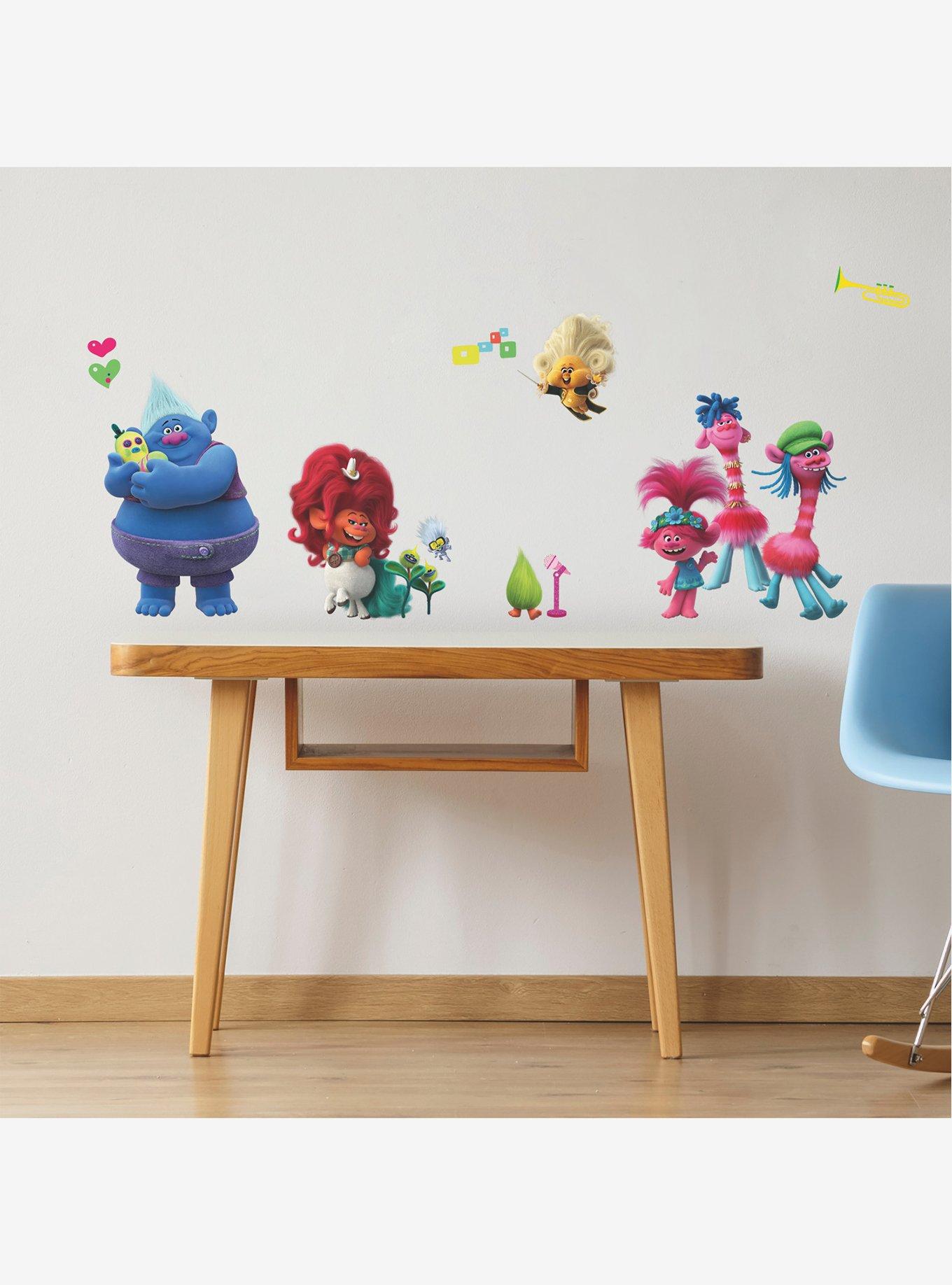 Trolls World Tour Peel And Stick Wall Decals, , alternate