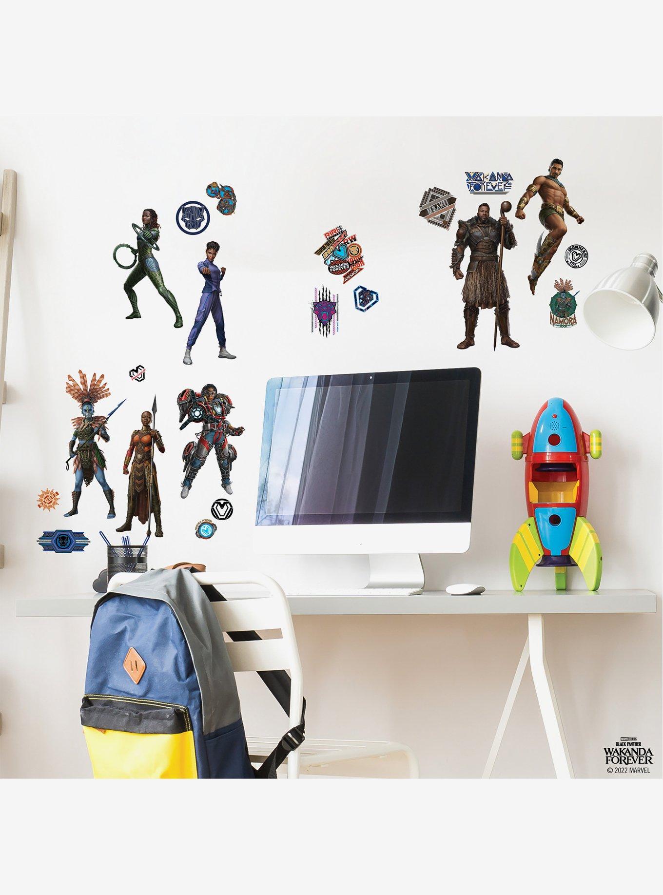 Marvel Black Panther: Wakanda Forever Peel & Stick Wall Decals, , alternate