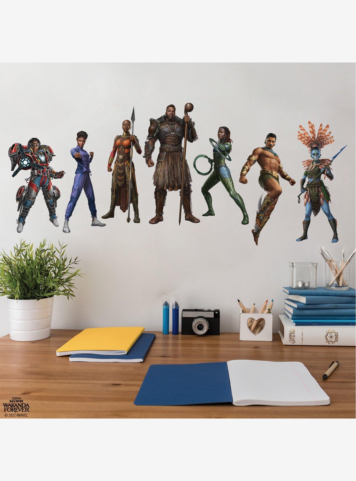 Marvel Black Panther: Wakanda Forever Peel & Stick Wall Decals, , alternate