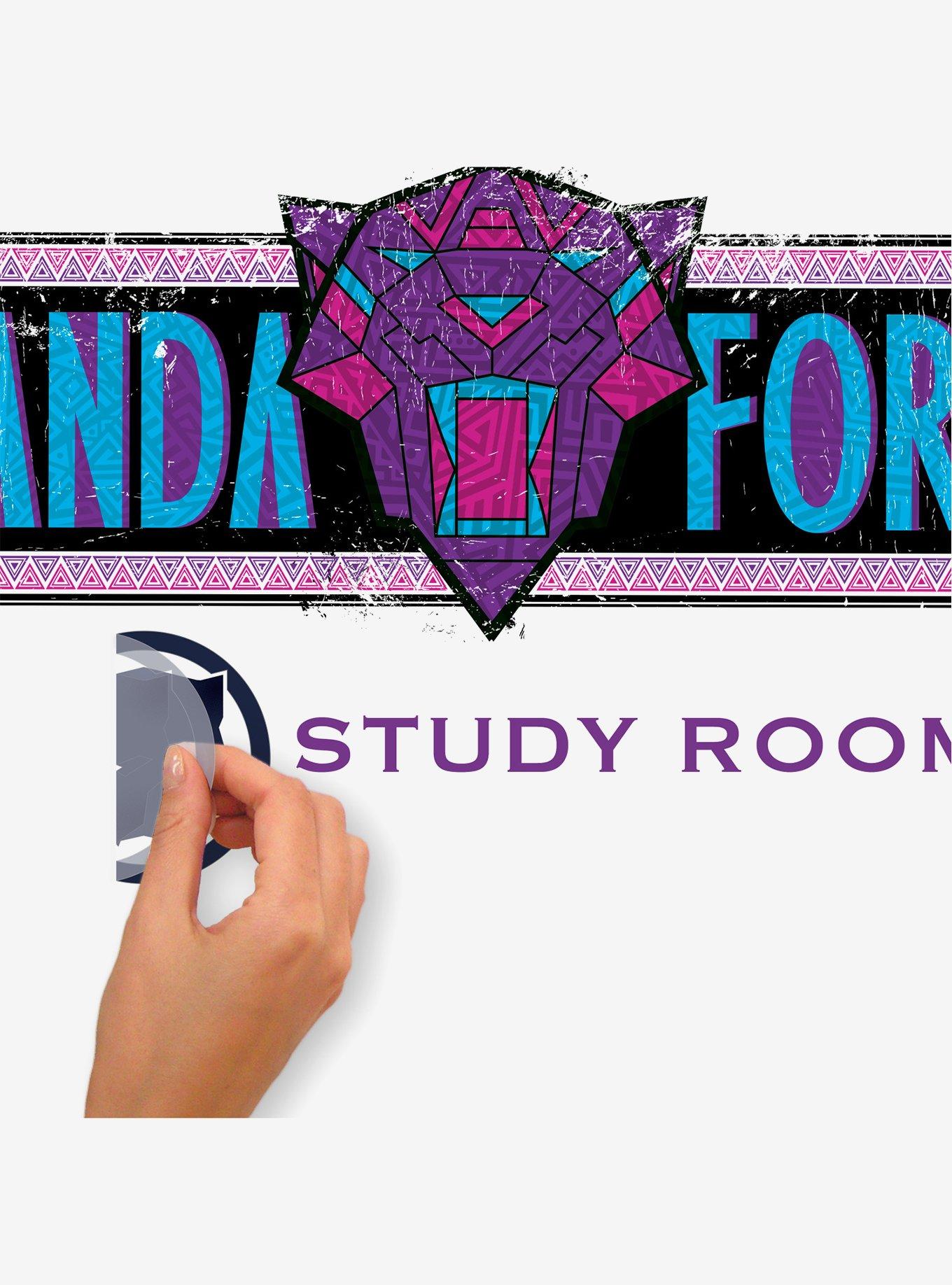 Marvel Black Panther: Wakanda Forever Peel & Stick Wall Decals With Alphabet, , hi-res