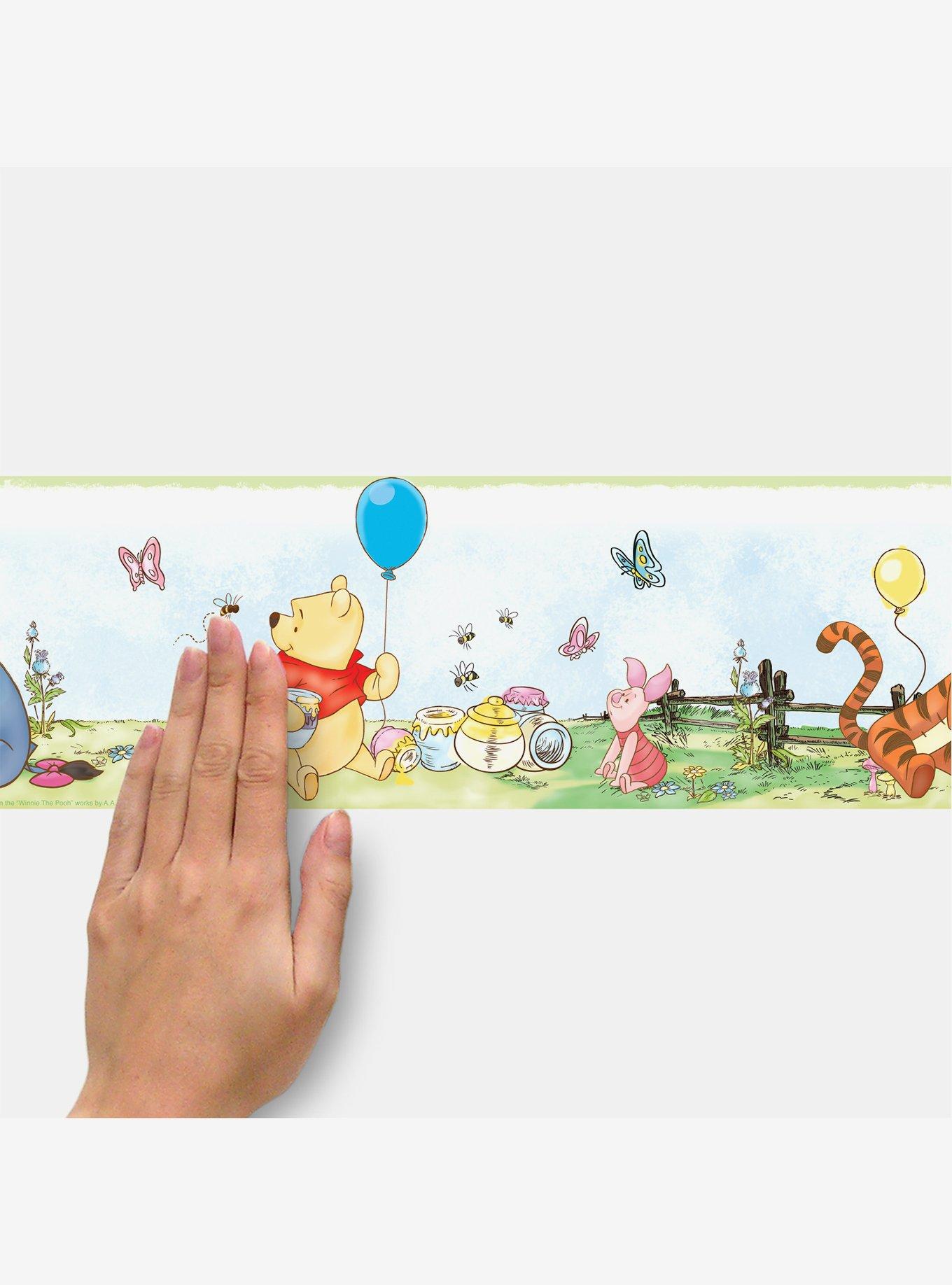 Disney Winnie The Pooh Toddler Peel & Stick Wallpaper Border, , alternate
