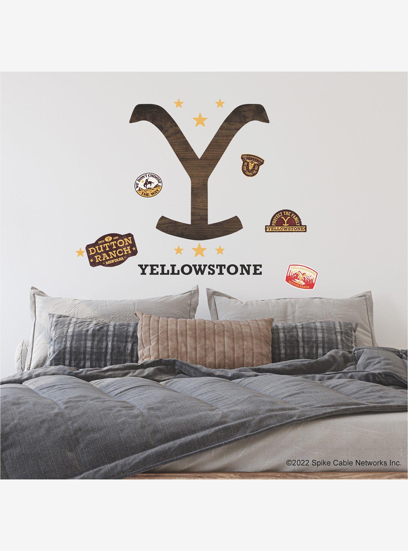 Yellowstone Dutton Ranch Logo Giant Peel & Stick Wall Decals, , alternate