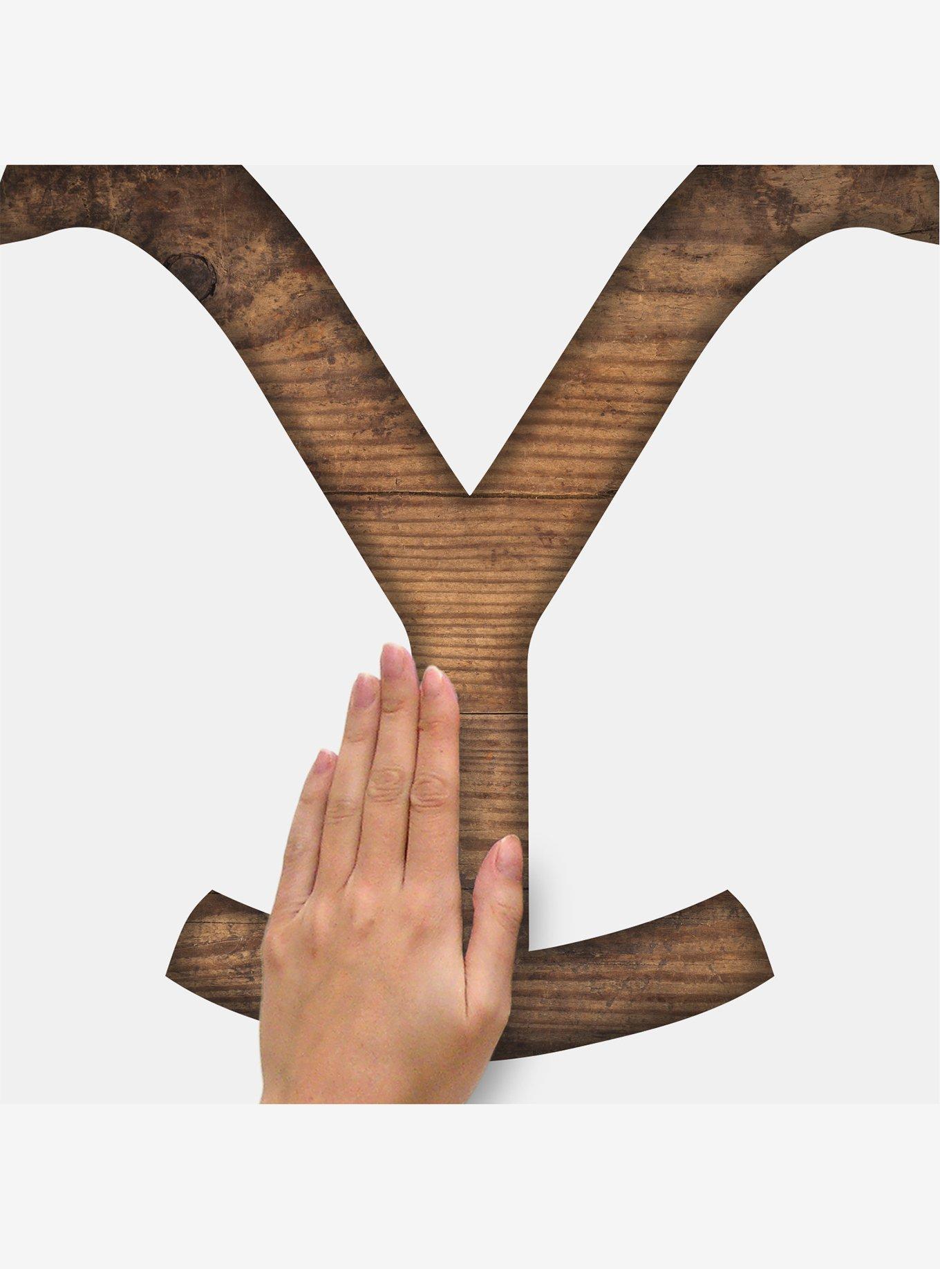 Yellowstone Dutton Ranch Logo Giant Peel & Stick Wall Decals, , alternate