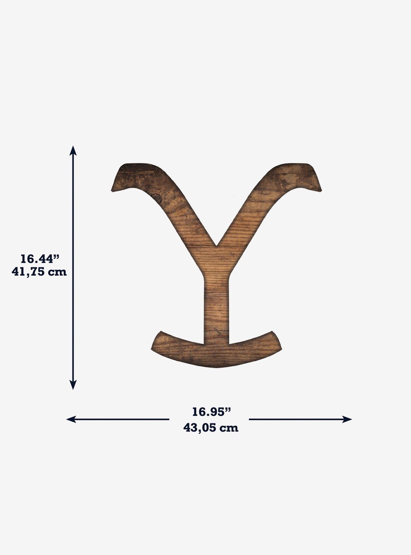 Yellowstone Dutton Ranch Logo Giant Peel & Stick Wall Decals, , alternate