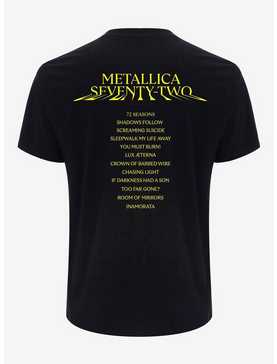 Metallica 72 Seasons Track List T-Shirt, , hi-res