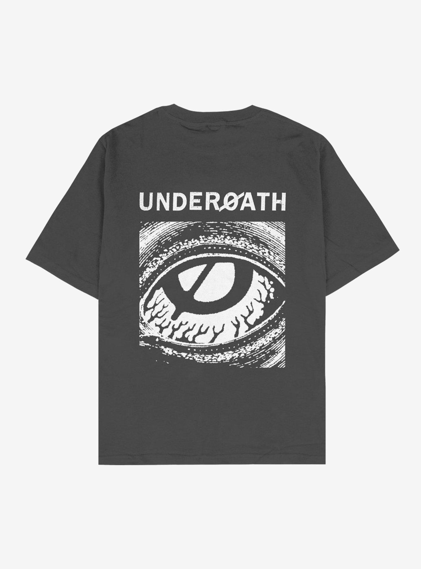 Underoath Eyeball T-Shirt, CHARCOAL, alternate