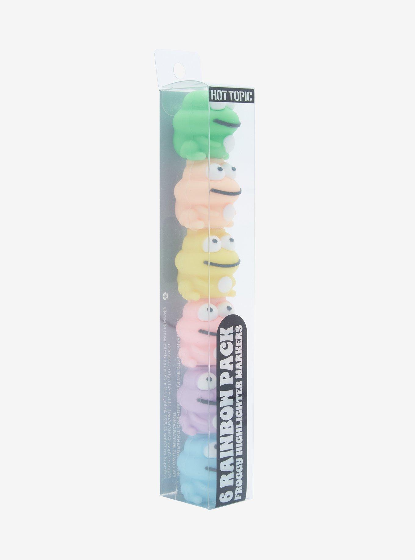 Rainbow Frog Highlighter Marker Set, , alternate