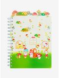 Hello Kitty And Friends Mushroom Floral Tab Journal, , alternate
