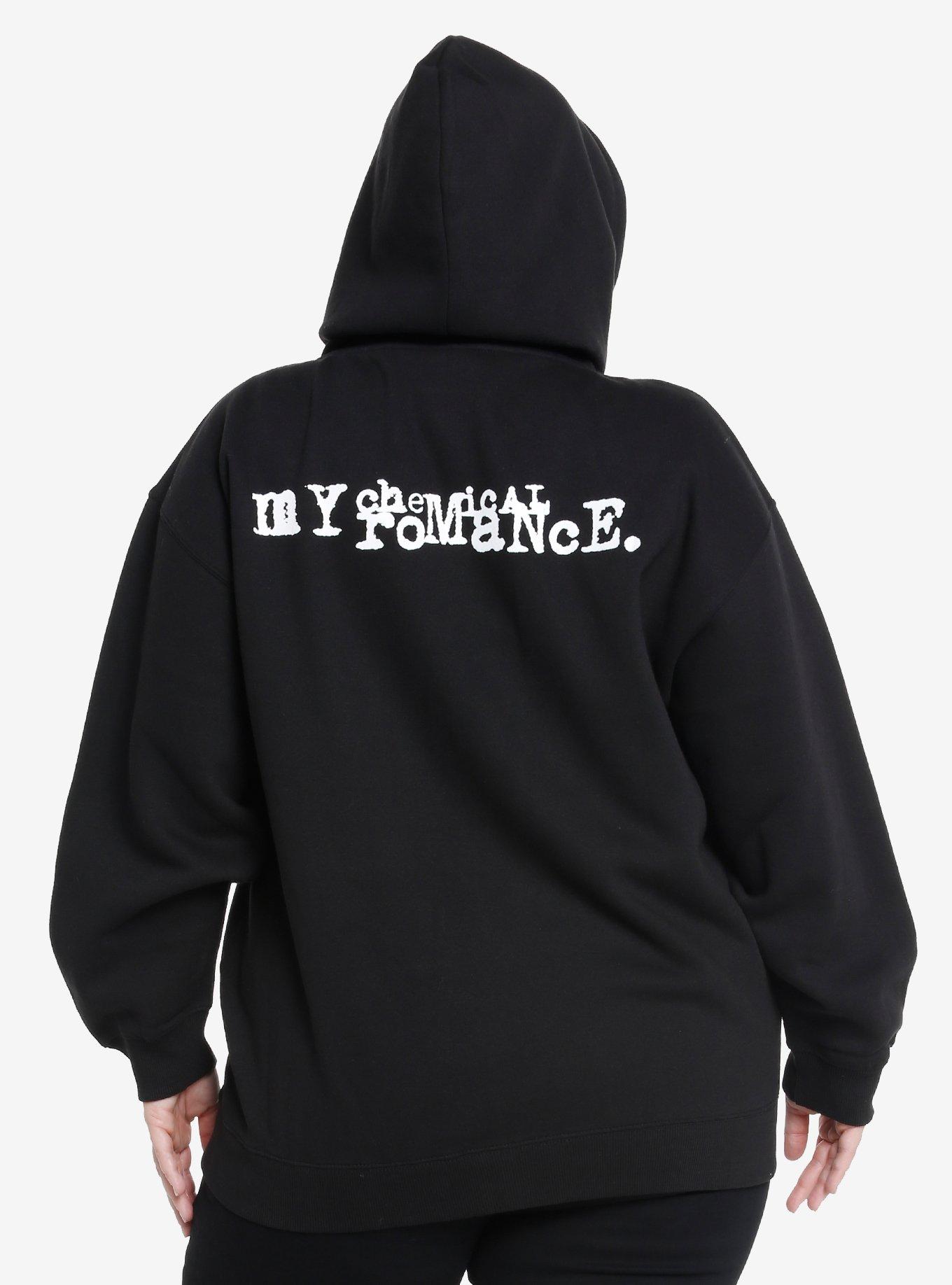 My Chemical Romance Lovers Girls Hoodie Plus Size, BLACK, alternate