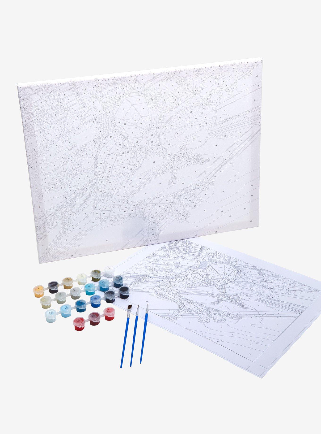 Marvel Spider-Man Art By Numbers Paint Kit, , alternate