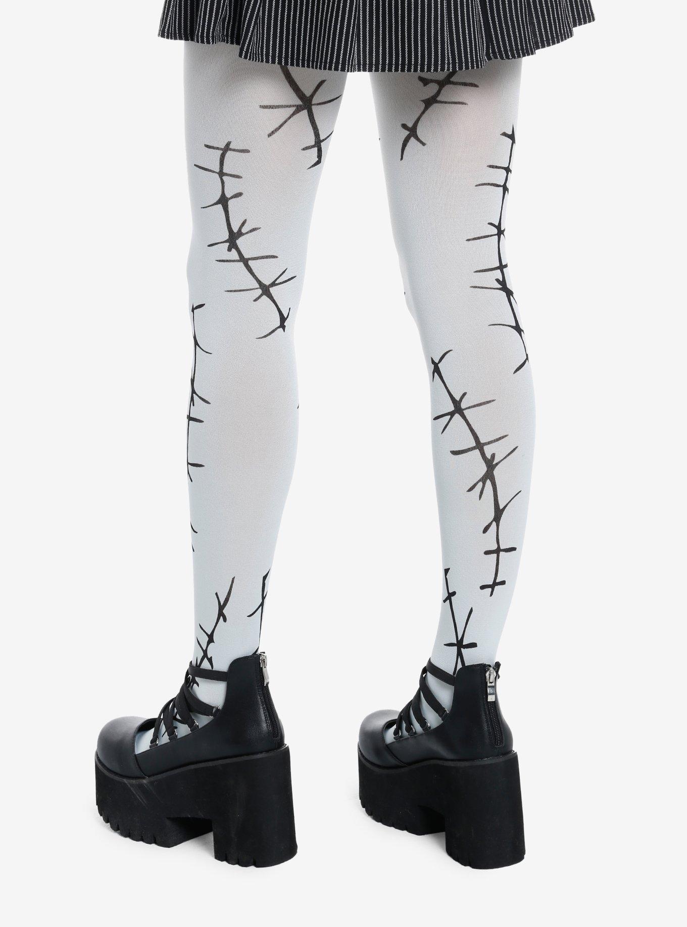 The Nightmare Before Christmas Sally Tights, MULTI, alternate