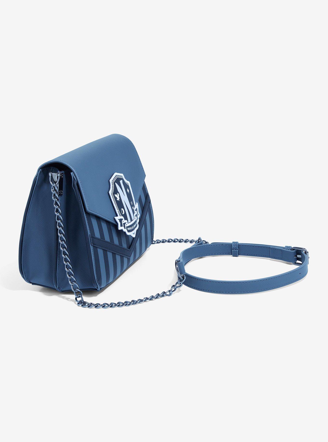 Loungefly Wednesday Nevermore Uniform Crossbody Bag, , alternate