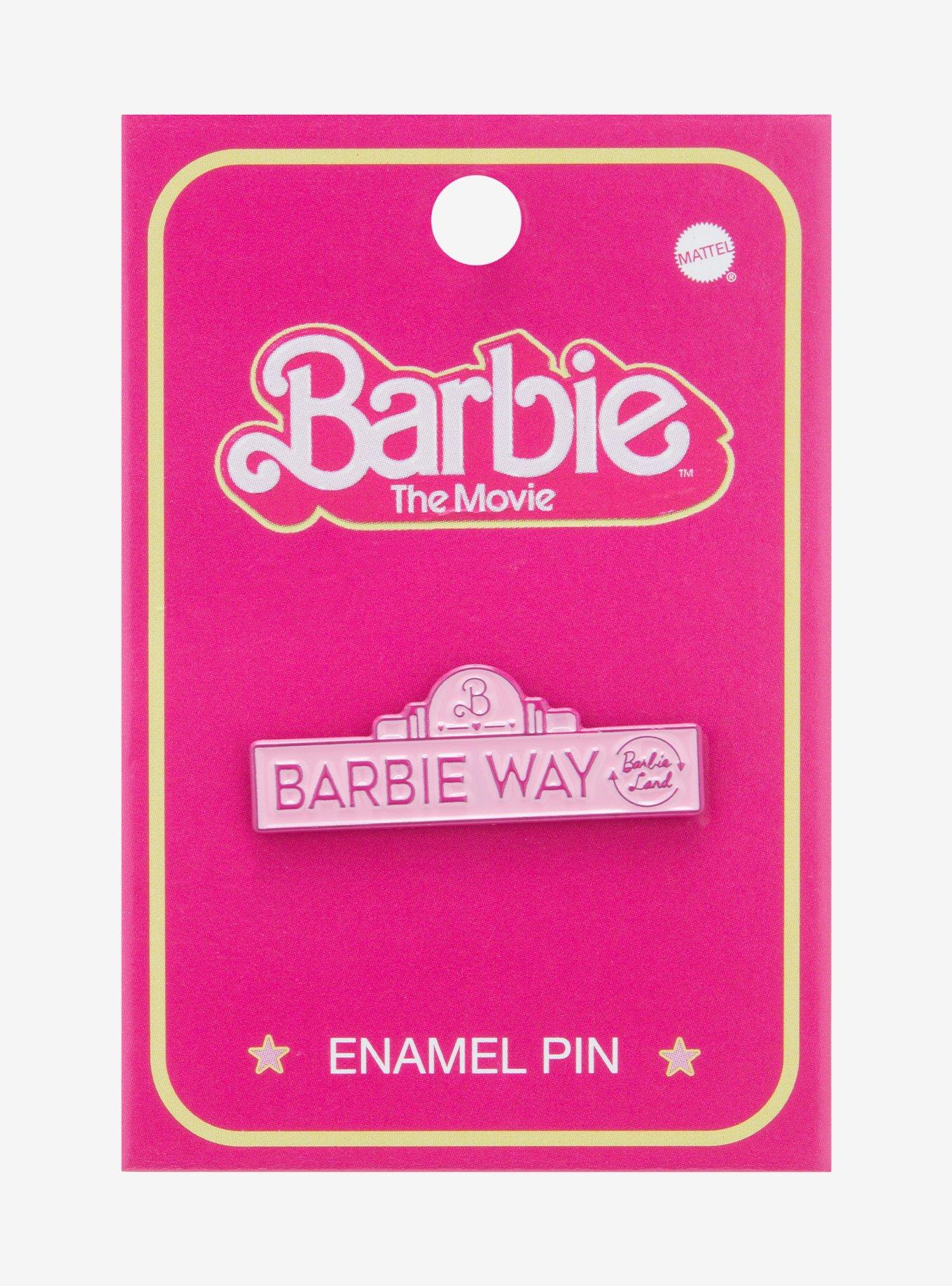 Barbie the Movie Barbie Way Street Sign Enamel Pin - BoxLunch Exclusive, , alternate
