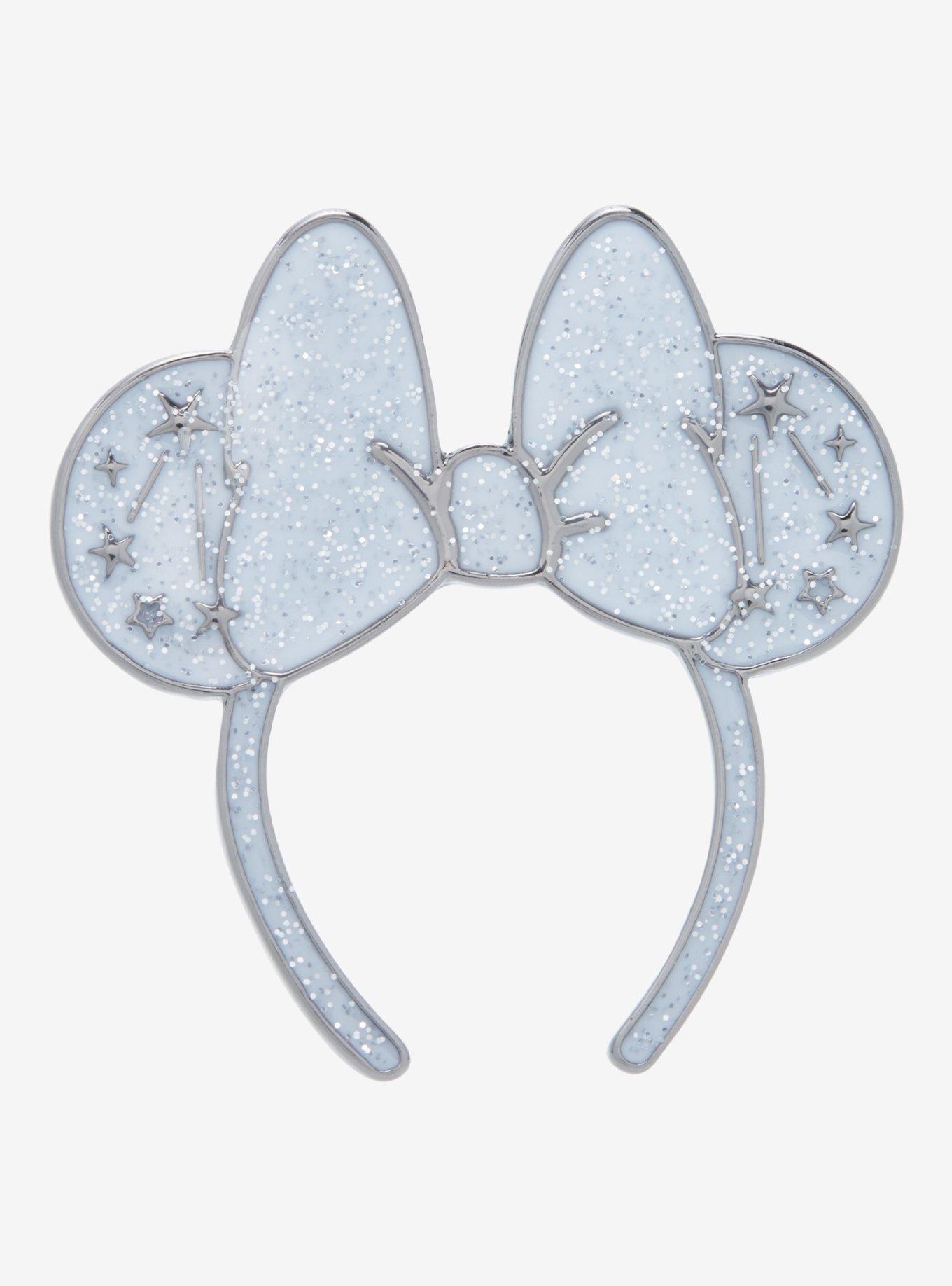 Disney Minnie Mouse Silver Constellation Ears Enamel Pin - BoxLunch Exclusive, , alternate
